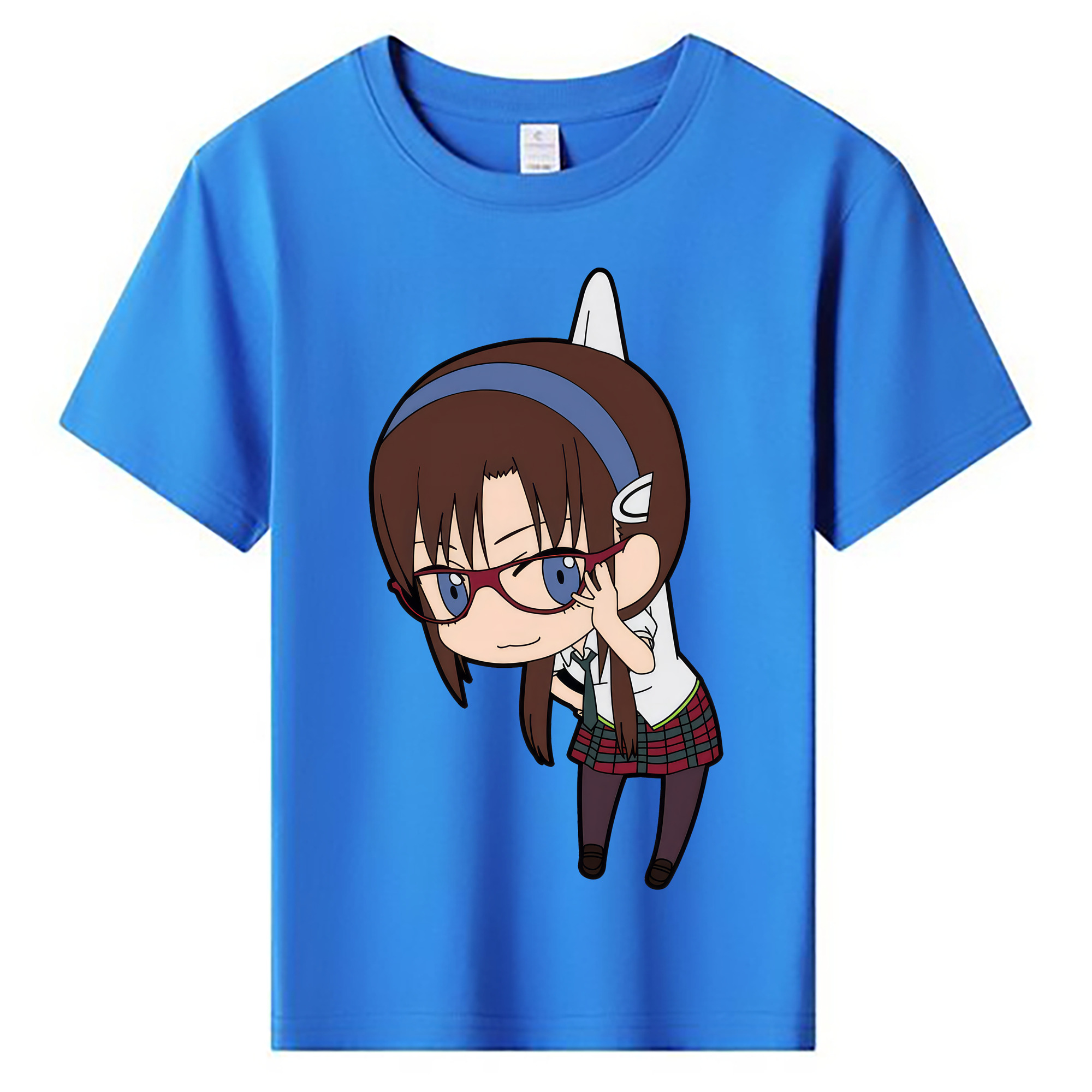 （画像用） EVA 新世紀エヴァンゲリオン 綿100％キッズTシャツ（フロントプリント）